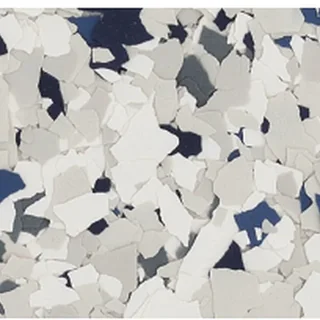 Bottlenose flake flooring finish