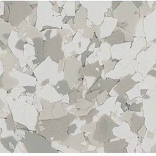 Moon flake flooring finish