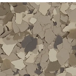 Ocelot flake flooring finish